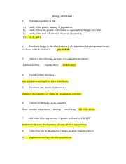 Biology 1309 Answers To Study Guide Ebook Kindle Editon