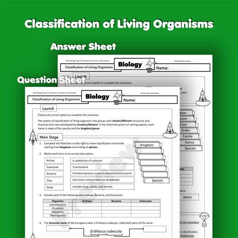 Biology Classification Of Organisms Review Answer Sheet Epub