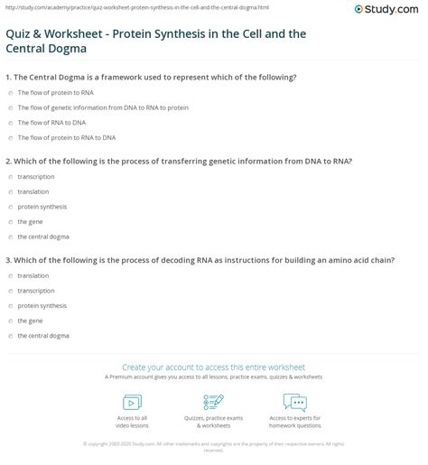 Biology Guide From Gene To Protein Answers Doc