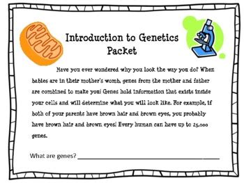 Biology Introduction To Genetics Packet Answers Kindle Editon