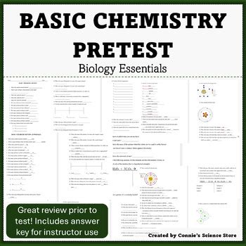 Biology Pretest And Answer Key Reader