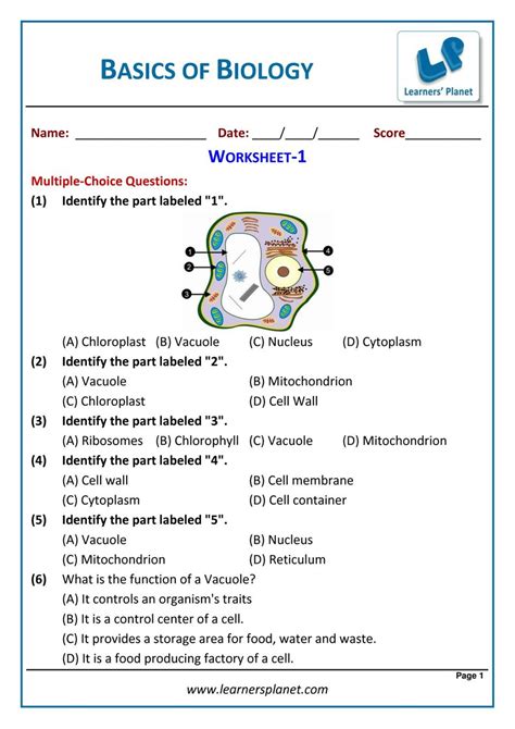 Biology Work Answers Epub