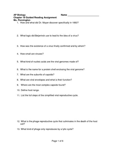 Biology Workbook Answers Pearson Education Section 18 Epub