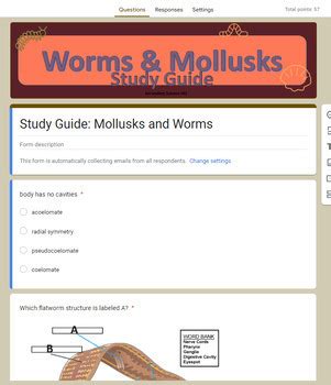 Biology Worms And Mollusks Study Guide Answers Reader