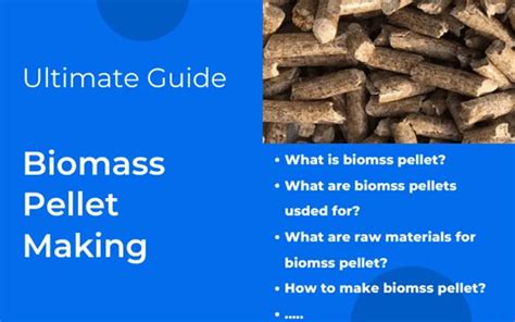 Biomass Pellet Production: The Ultimate 101 Guide for 2023