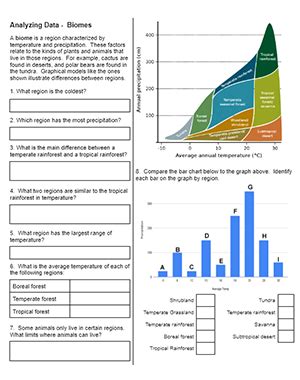 Biome Comparison Data Collection Answer Key Epub