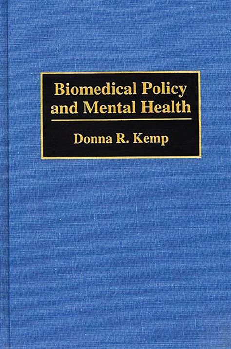 Biomedical Policy and Mental Health PDF