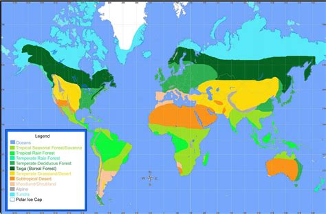 Biomes Of The World Answer Key Reader