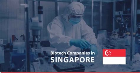 Biotech Companies in Singapore: A Thriving Hub of Innovation