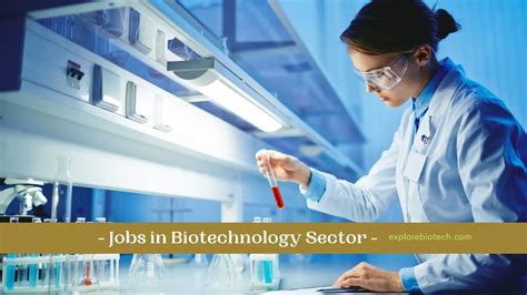 Biotechnology Jobs: A Thriving Sector in Singapore