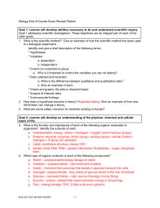 Biotechnology Packet Answer Key Reader