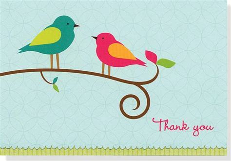 Bird Song Thank You PDF