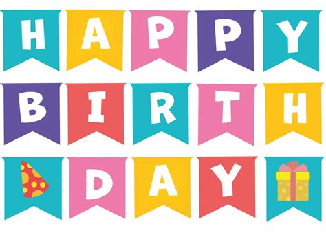 Birthday Banner Templates
