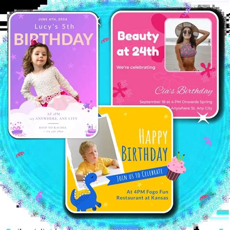 Birthday Invitation Generator AI: 10,000+ Templates & Designs