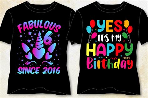 Birthday Shirt Designs: A Creative Canvas for Expressing Yourself