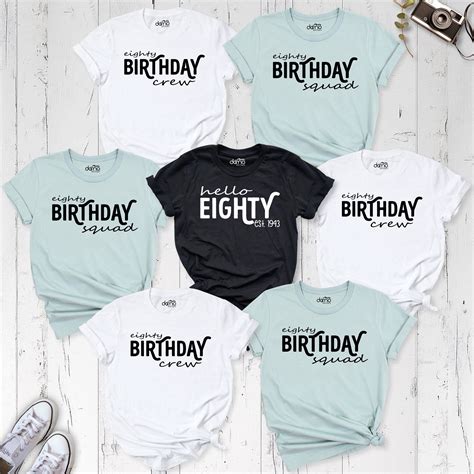 Birthday Shirts for Squad: Make Your Celebration Unforgettable