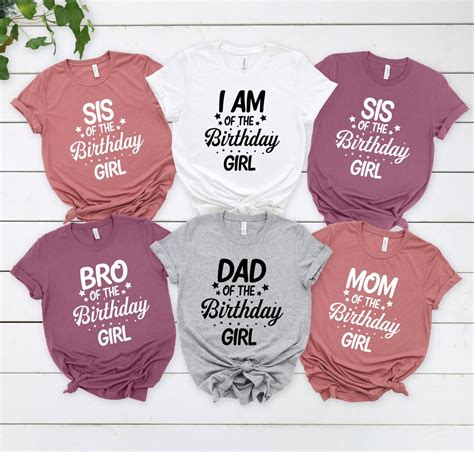 Birthday Shirts for the Family: A Fun and Memorable Tradition