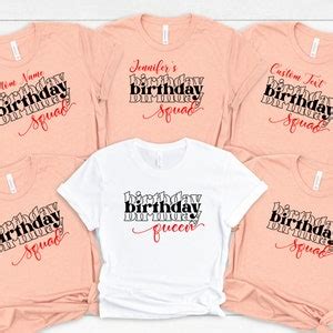 Birthday Shirts for the Family: Elevate Your Celebrations with Personalized Apparel