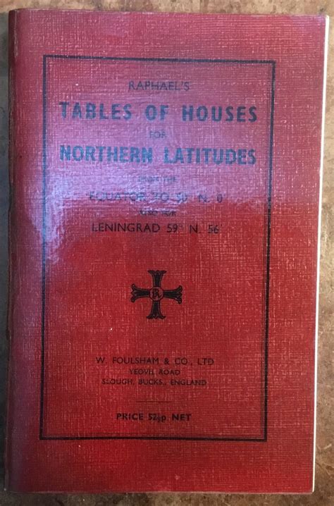Birthplace Tables of Houses for Northern Latitudes 0 to 60 Ebook Epub