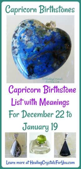 Birthstone for Capricorn: Journey Through the Crystal Realm