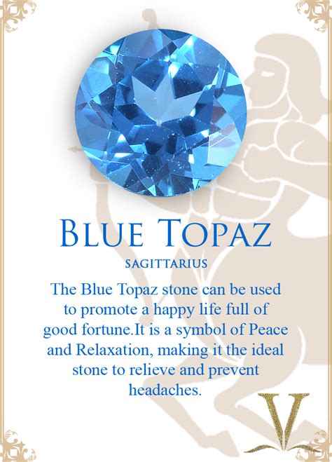 Birthstone of a Sagittarius: Unraveling the Mystical Blue Topaz