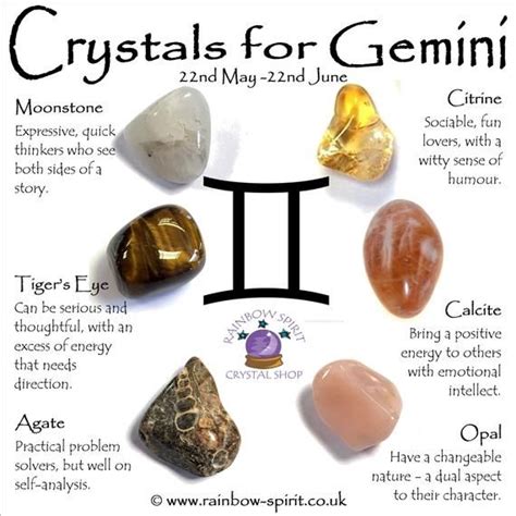 Birthstones of Gemini: A Guide to the Crystals and Gems for the Airy Zodiac Sign