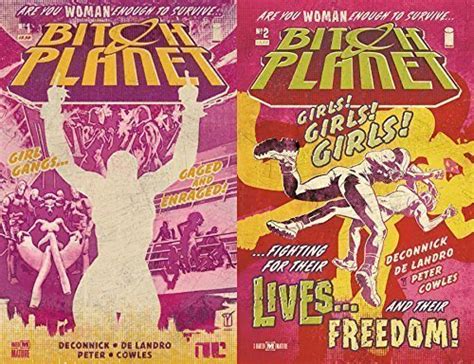 Bitch Planet Issues 1 and 2 Set Lot of 2 Comics Reader