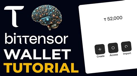 Bittensor Wallet: The Ultimate Guide to Storing, Sending, and Exchanging Cryptocurrency