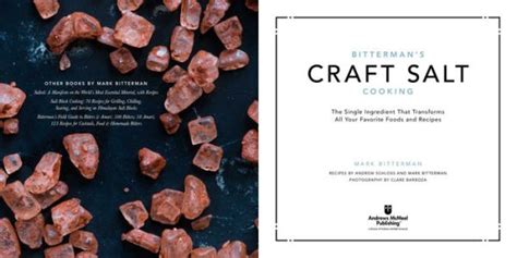 Bitterman s Craft Salt Cooking The Single Ingredient That Transforms All Your Favorite Foods and Recipes Kindle Editon