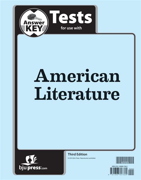 Bju press appendix B answer key american literature Ebook Epub