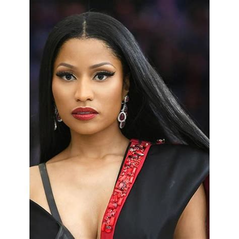 Black 24" Straight Without Bangs Long Nicki Minaj Wigs: Unveil the Goddess Within You