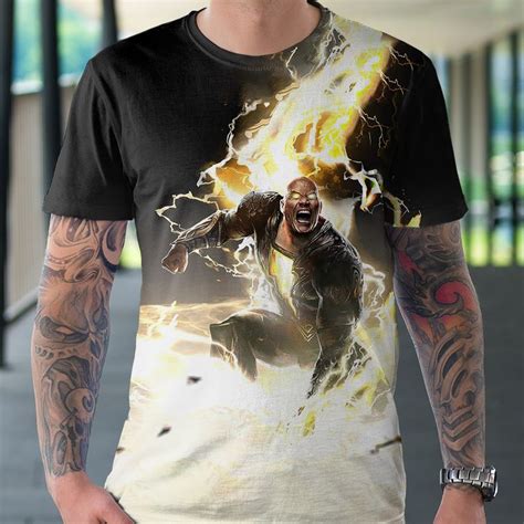 Black Adam T-Shirt: The Symbol of Power and Darkness