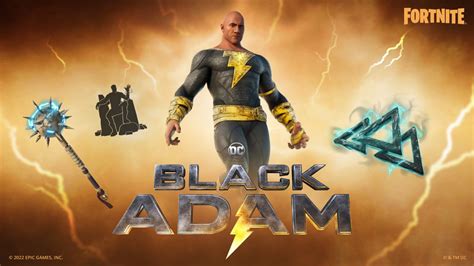 Black Adam Unleashes His Power in Fortnite