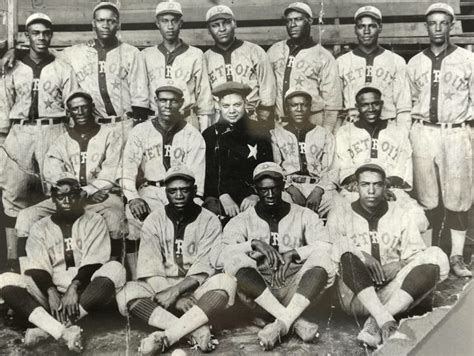 Black Baseball in Detroit Black America Michigan Reader