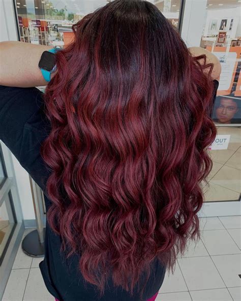 Black Cherry Burgundy Hair Color: A Statement of Style and Allure