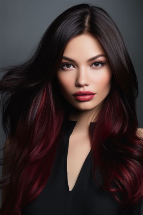 Black Cherry Red Hair: A Sultry and Seductive Hue