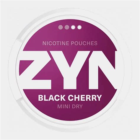 Black Cherry Zyns: A New Era of Nicotine Delivery