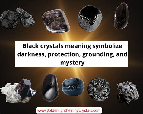 Black Crystals: Embracing Darkness and Protection