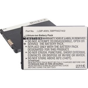 Black Extra Battery Optimus Ls670 Reader