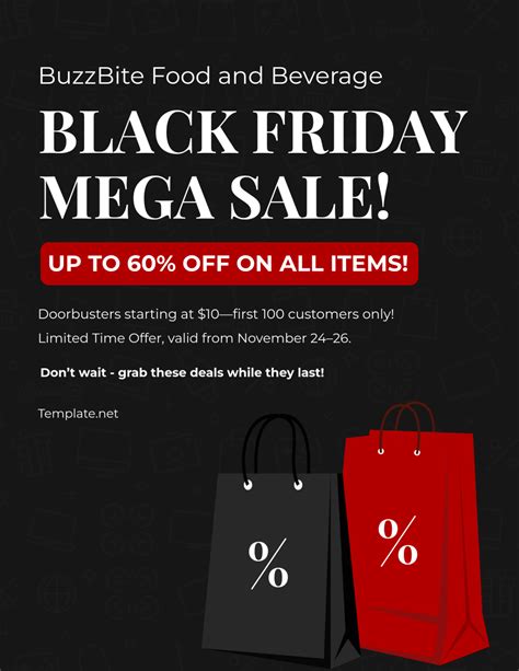 Black Friday Flyer Template