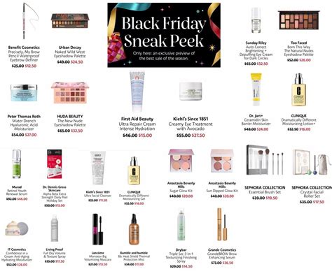 Black Friday Frenzy at Sephora: Up to 50% Off Top Brands