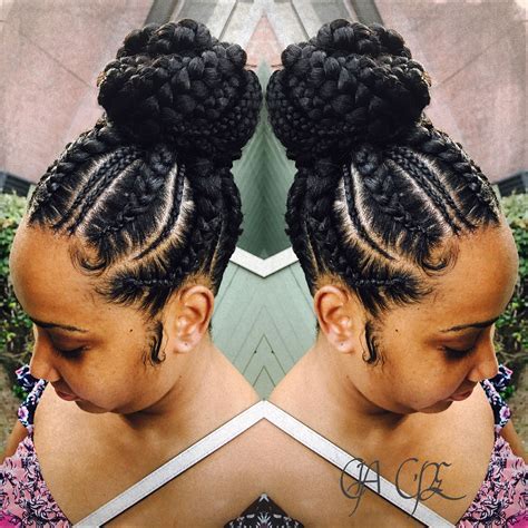 Black Hair Braid Bun Styles: Embracing Elegance and Beauty