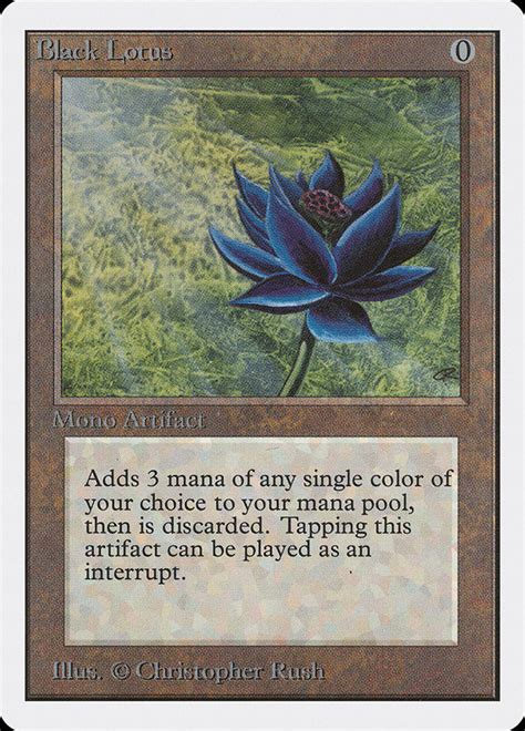 Black Lotus (Unlimited Edition):