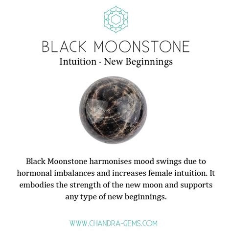 Black Moonstone: A Guide to Its Properties, Benefits, and Uses