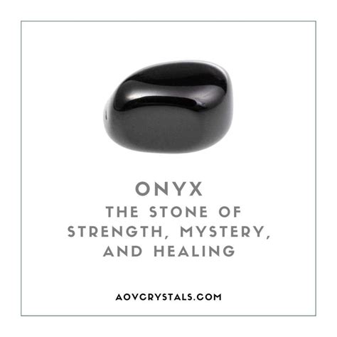 Black Onyx: The Stone of Protection and Strength