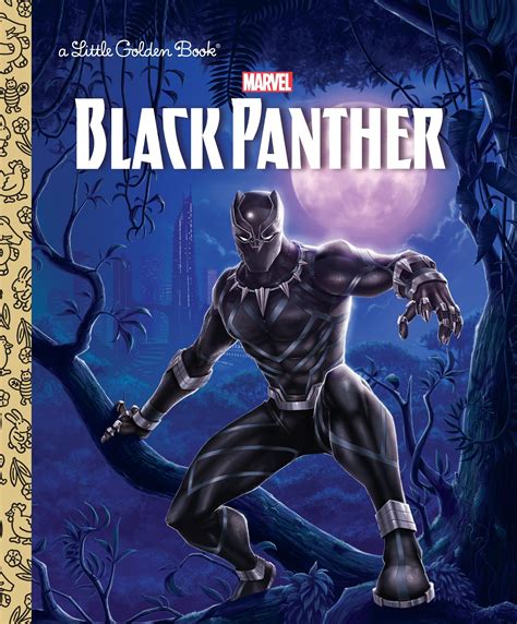 Black Panther Little Golden Book Marvel Black Panther