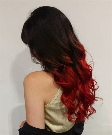 Black Red Ombre: 7 Ways to Rock This Fiery Hair Trend