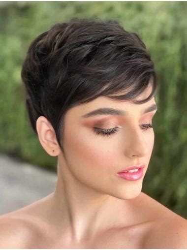 Black Short Wigs: Perfect, Synthetic, Boycuts, Lace Wigs, Wavy, Very Short Wigs, Pixie Wigs