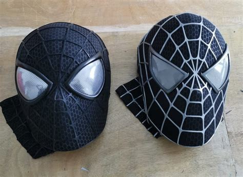 Black Suit Spider-Man Mask