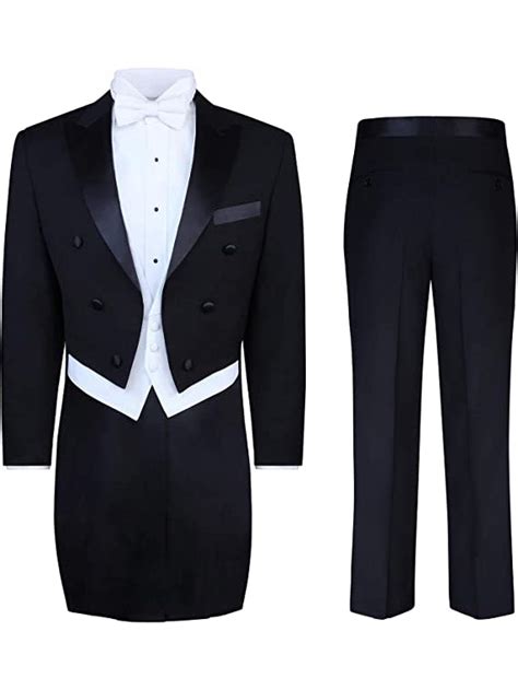 Black Tailcoat and Trousers: